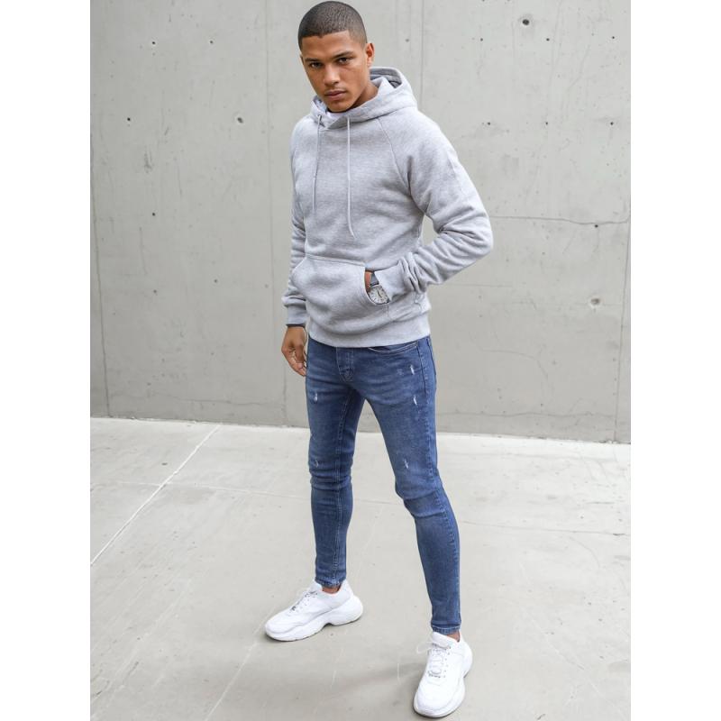 Pánská mikina BLAISE světle šedá