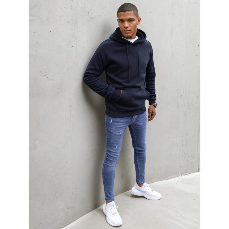 Férfi pulóver BLAISE kék