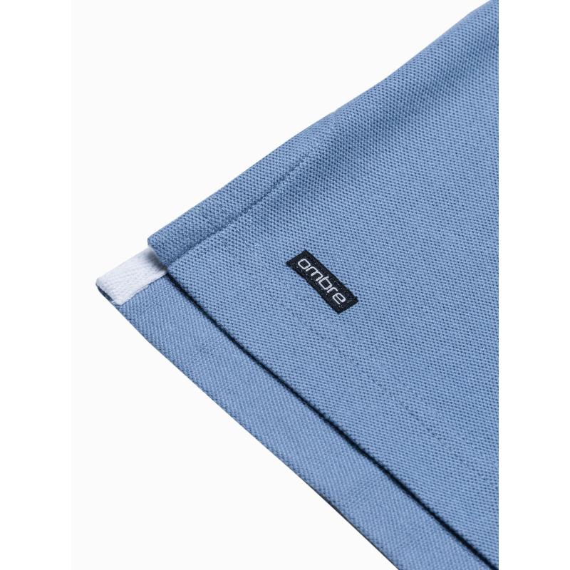 Férfi sima pólóing PERCY kék