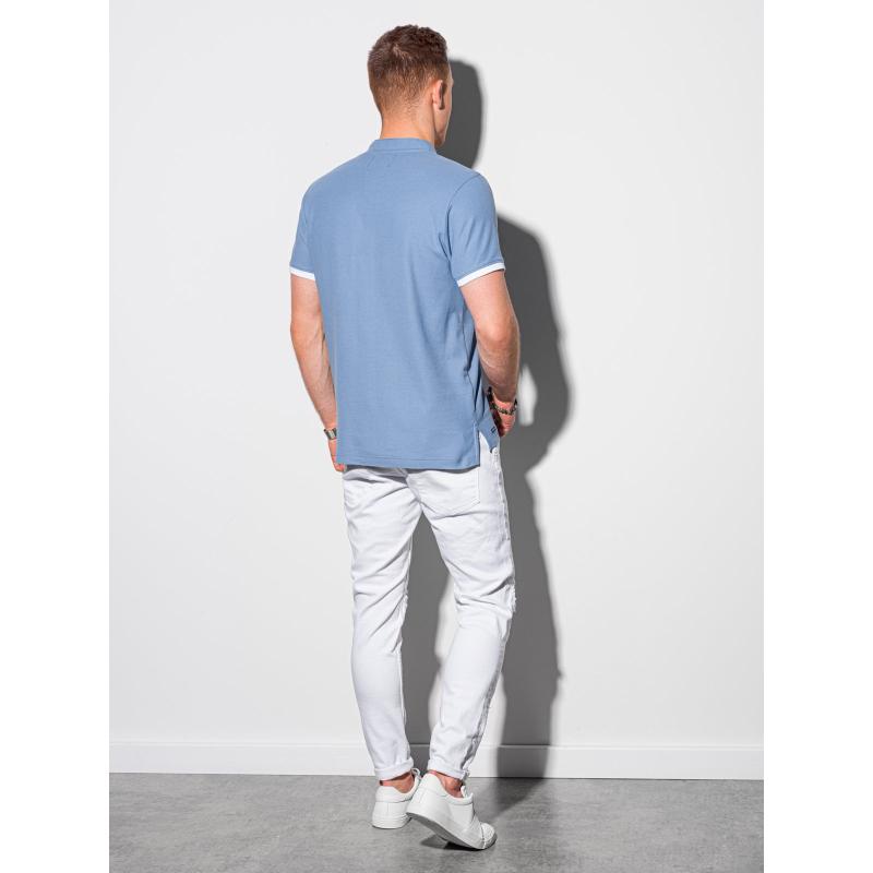 Férfi sima pólóing PERCY kék