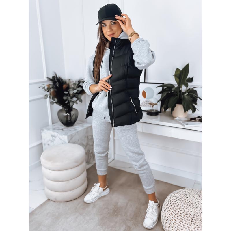 Dámska vesta prešívaná MARIN čierna