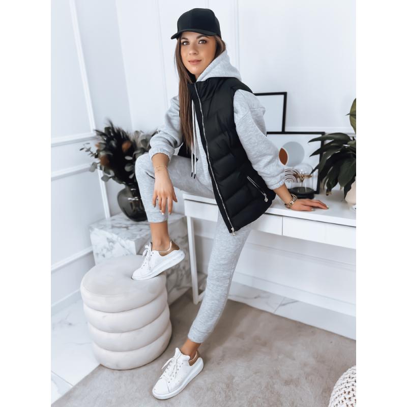 Dámska vesta prešívaná MARIN čierna