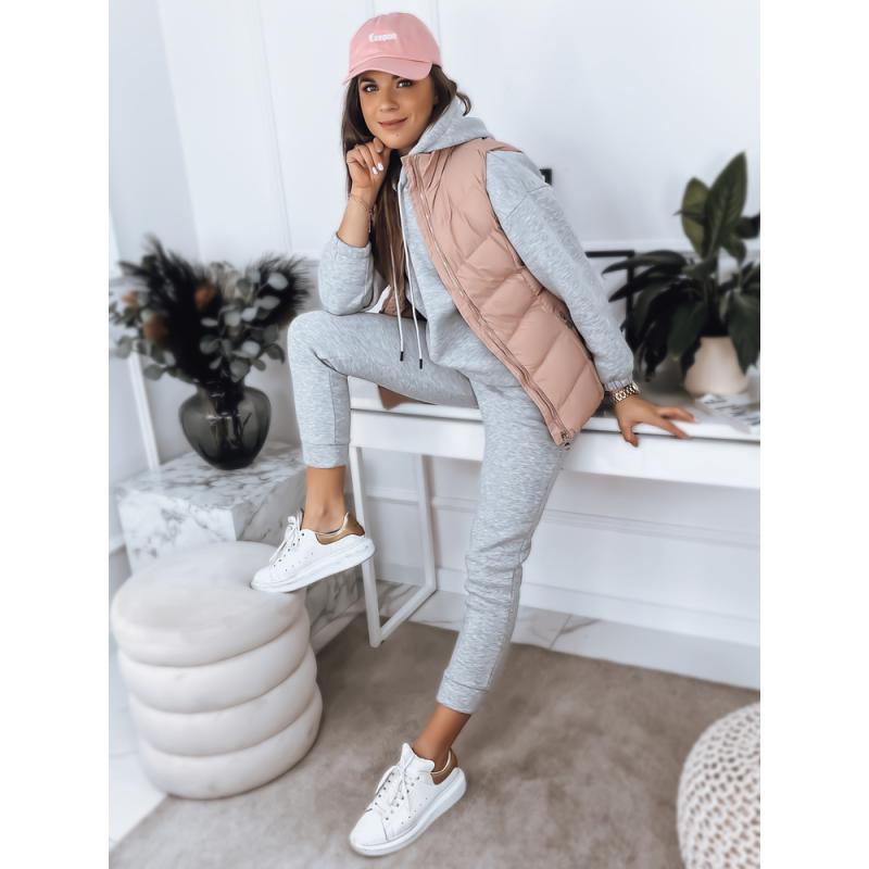 Dámská vesta prošívaná  MARIN růžová