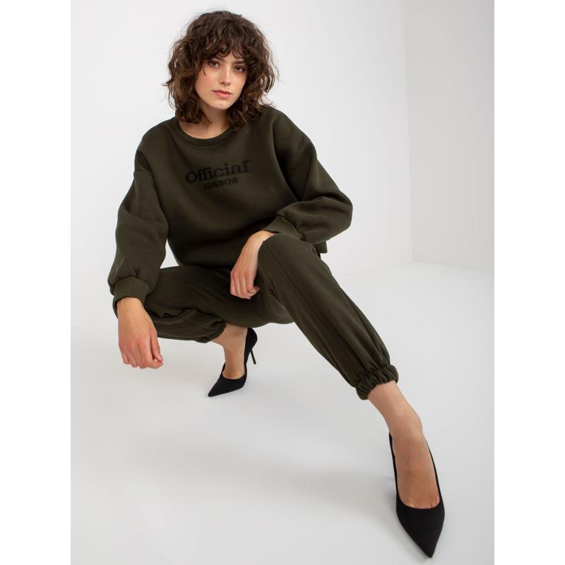 Dámská souprava s nápisy AIDA khaki