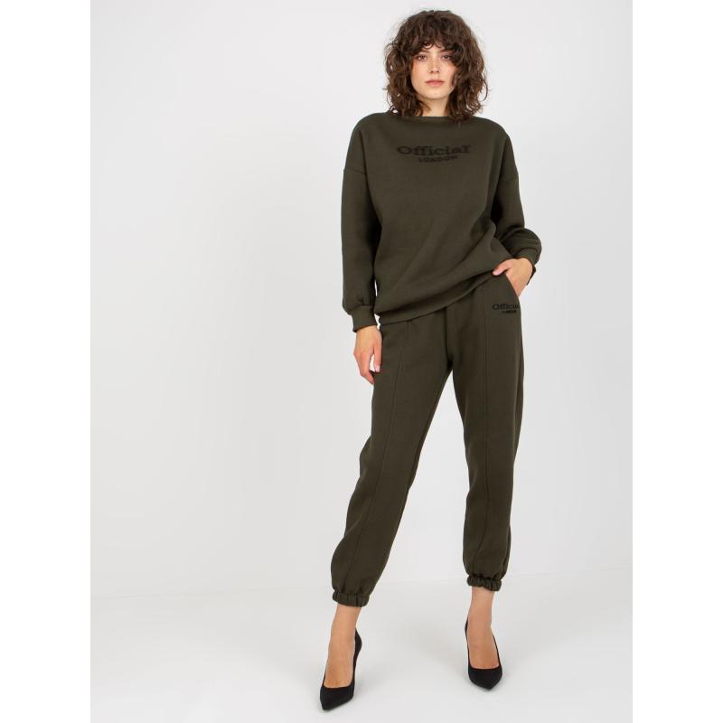 Dámská souprava s nápisy AIDA khaki