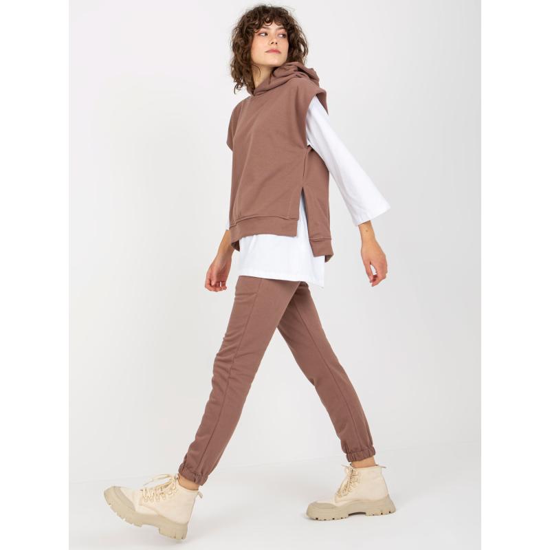 Női szett nadrággal TILDA barna