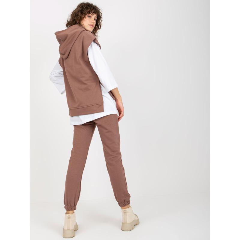 Női szett nadrággal TILDA barna