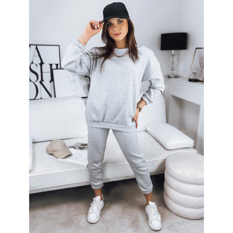 Dámská tepláková souprava AMILIA PREMIUM šedé