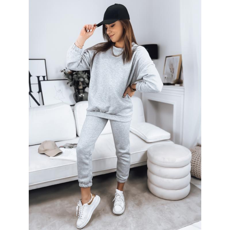 Dámská tepláková souprava AMILIA PREMIUM šedé