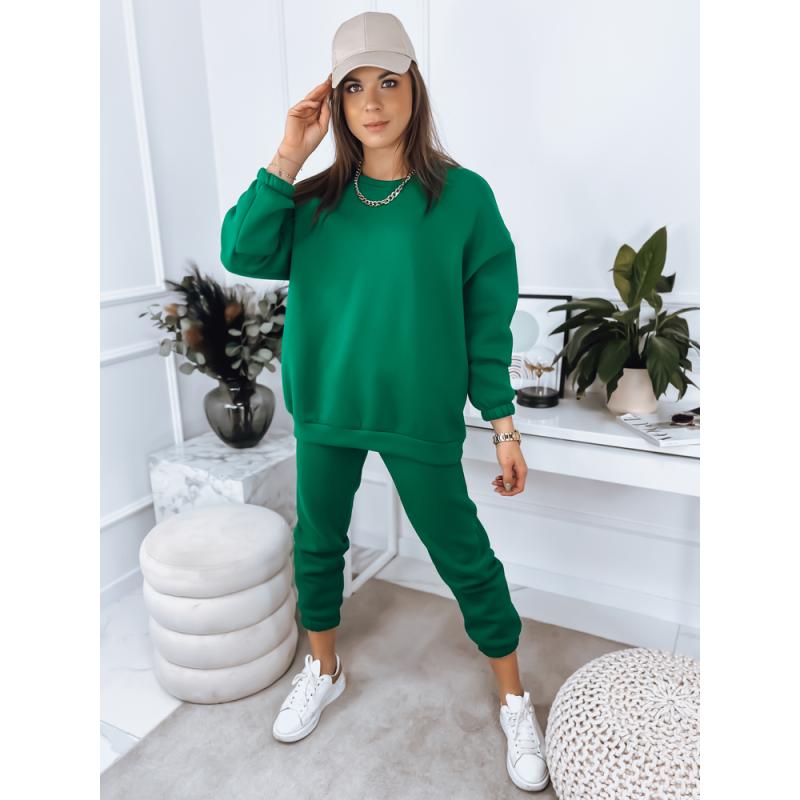 Dámská tepláková souprava AMILIA PREMIUM zelená