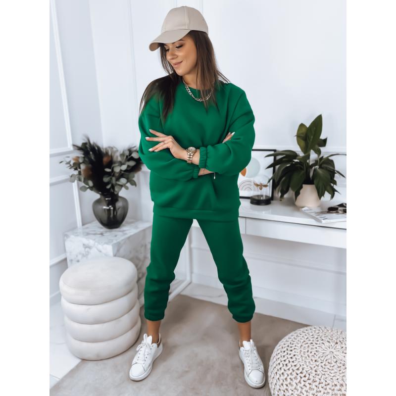 Dámská tepláková souprava AMILIA PREMIUM zelená