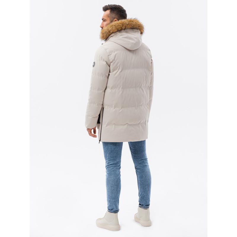 Pánská bunda zimní LIONELL ecru