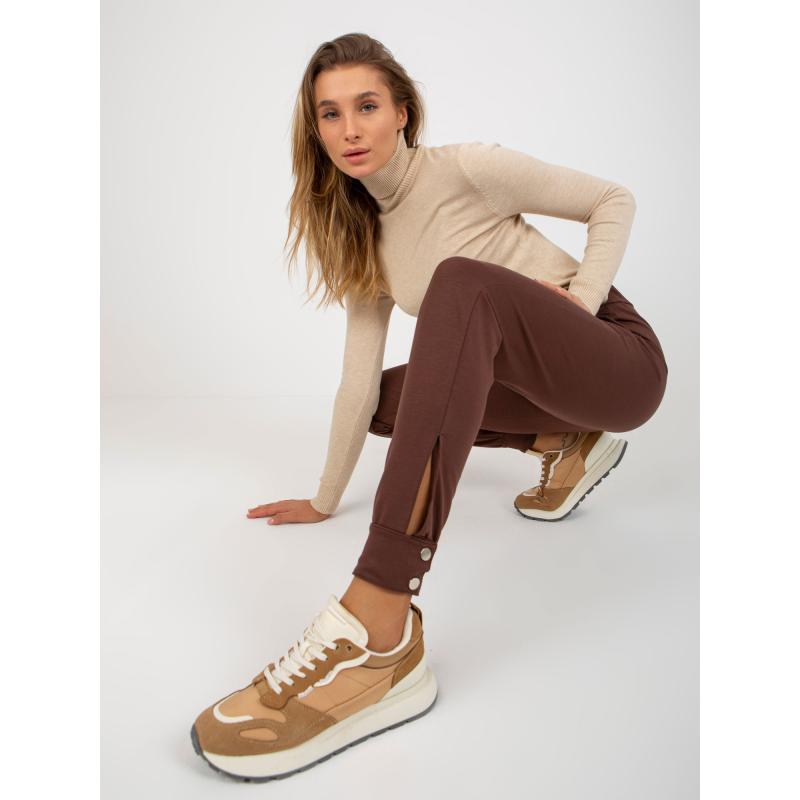 Dámské tepláky OCH BELLA hnědé