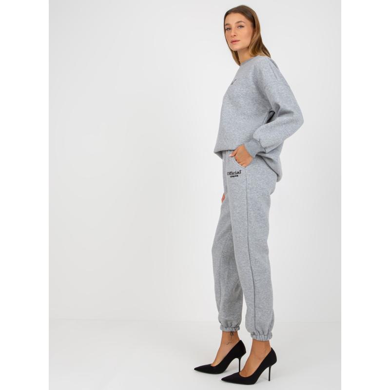Dámská souprava s oversize mikinou PASCIA šedá 