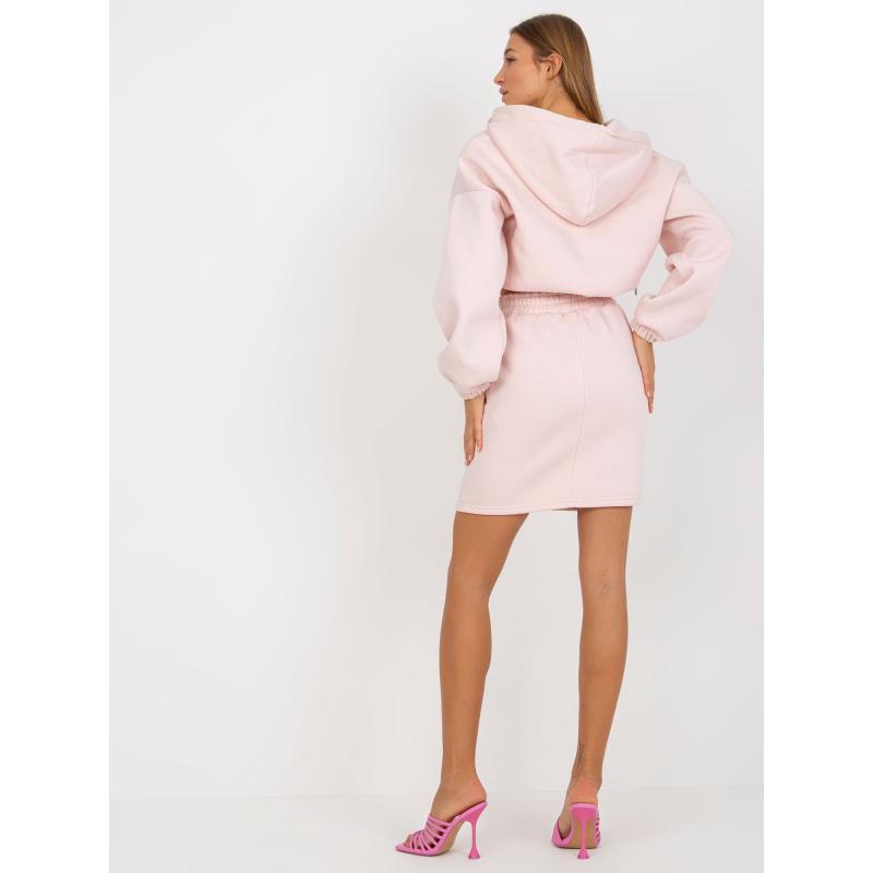 Dámská souprava se sukní EMILIE světle růžová