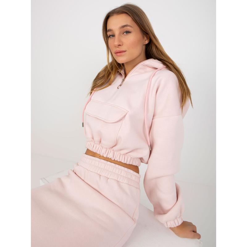 Dámská souprava se sukní EMILIE světle růžová