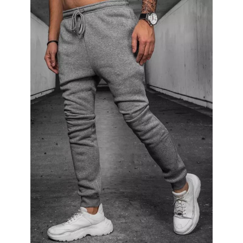 Férfi melegítőnadrág KEVIN világosszürke