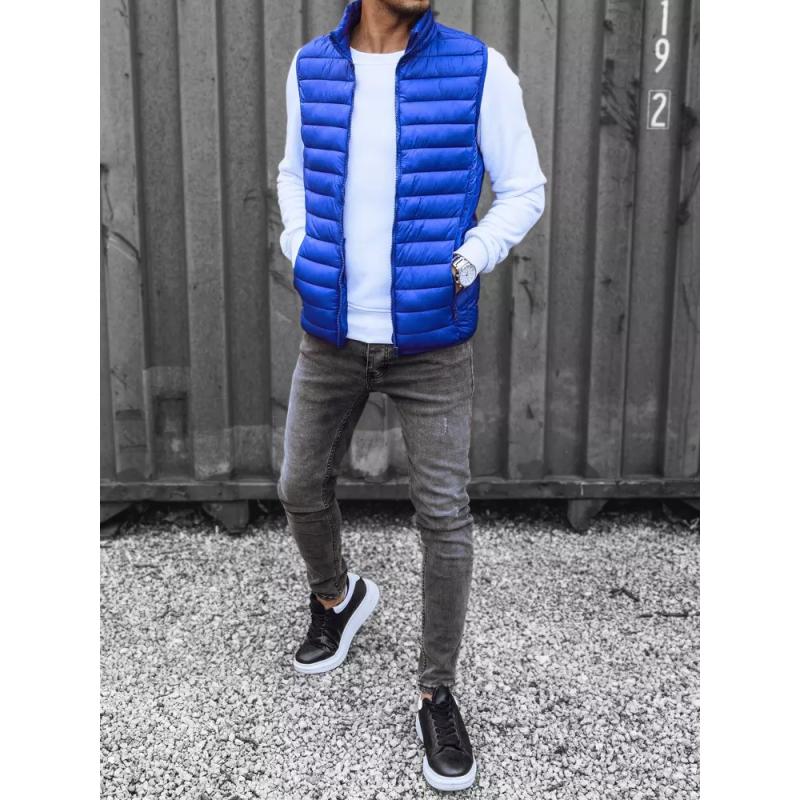 Férfi mellény SILAS kék