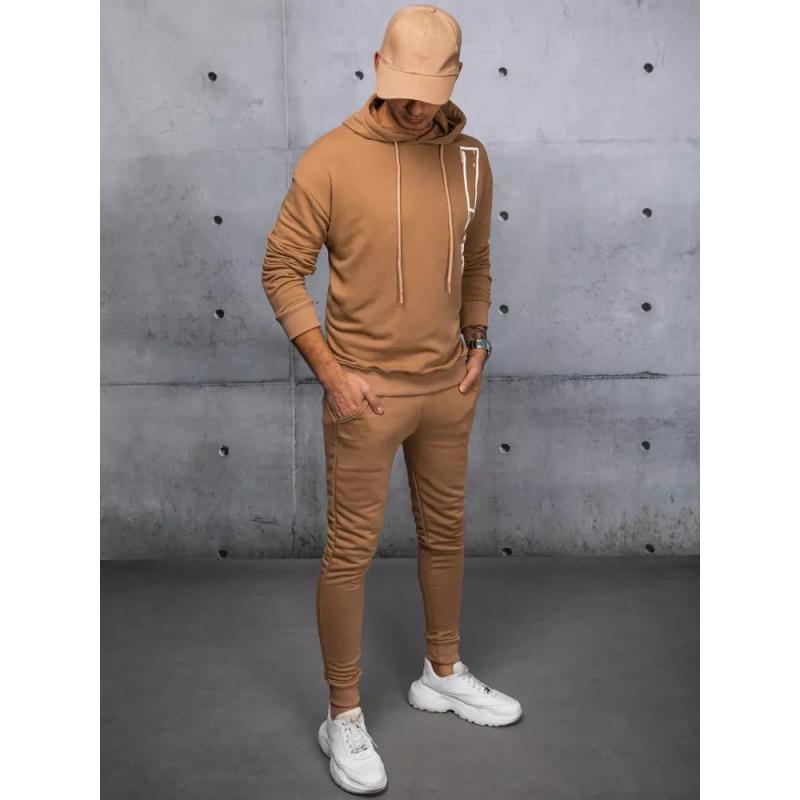 Férfi edzőruha AGUSTIN barna