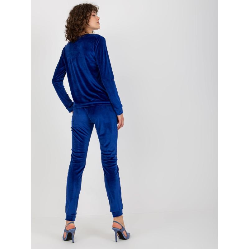 Női szett nadrággal CHER kobalt kék