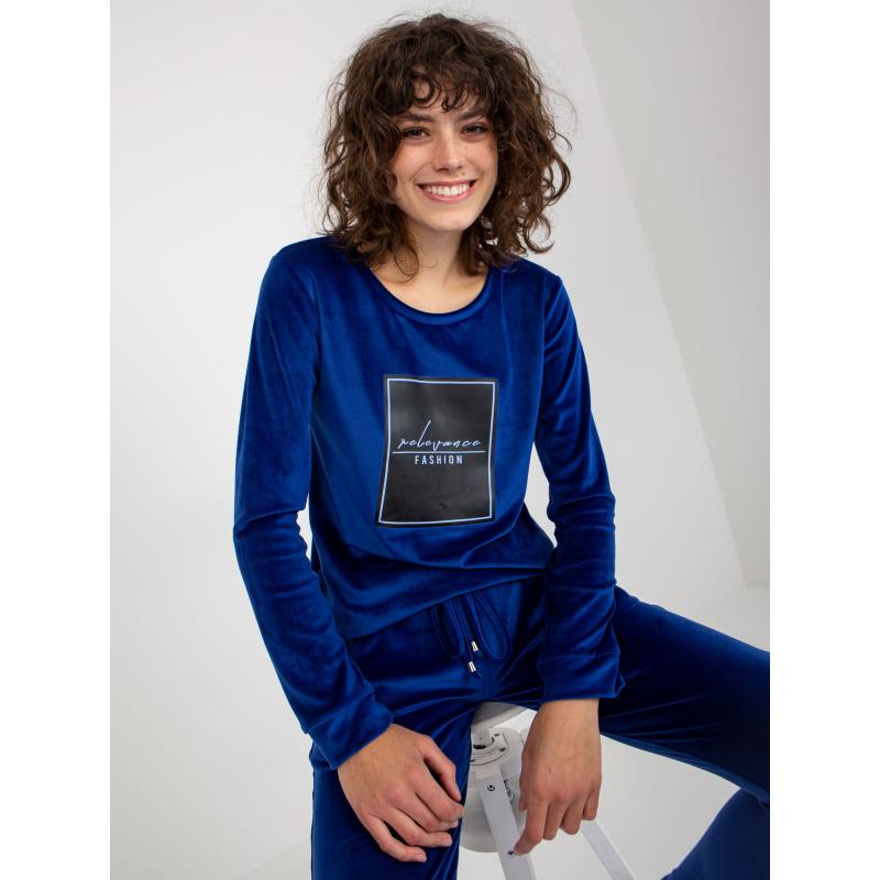 Női szett nadrággal CHER kobalt kék