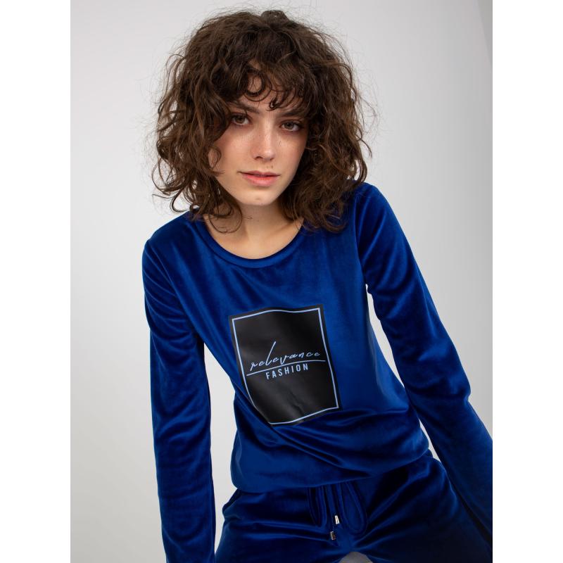 Női szett nadrággal CHER kobalt kék