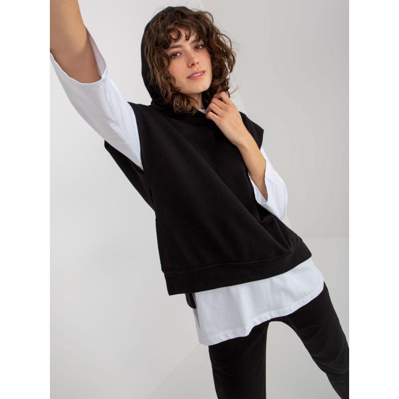 Dámský set s oversize halenkou JOELLEN černý