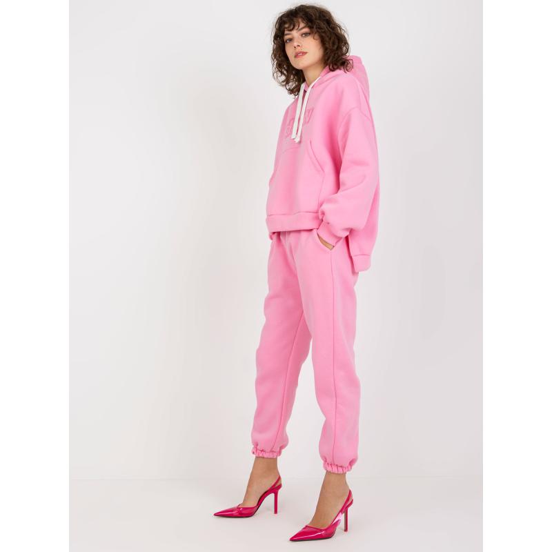 Dámská souprava s kapucí ARIANA růžová 
