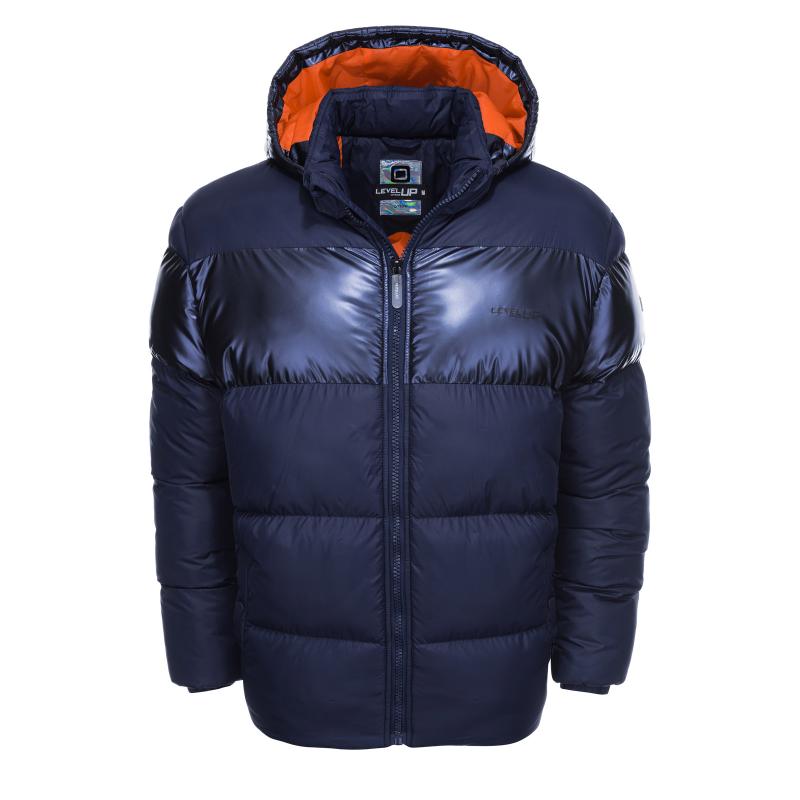 Pánská bunda zimní NORM tmavě modrá