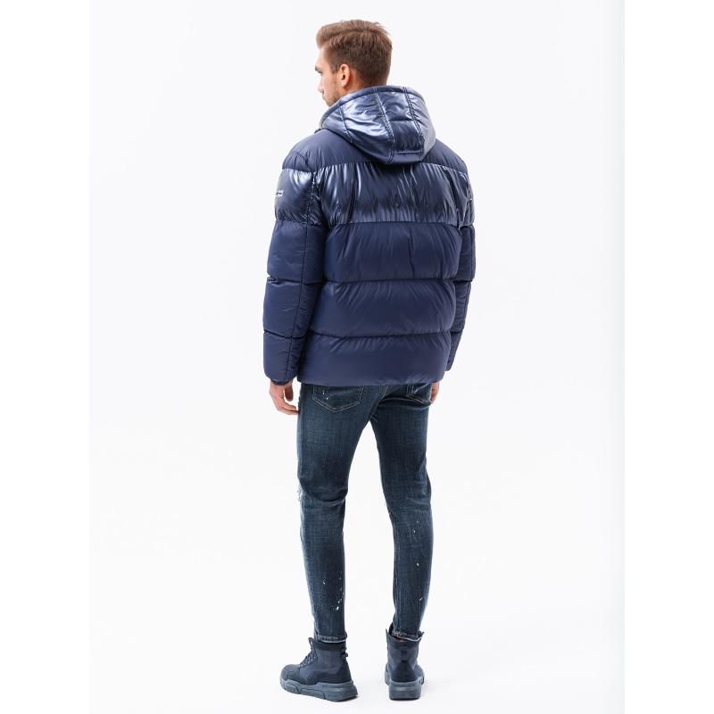 Pánská bunda zimní NORM tmavě modrá