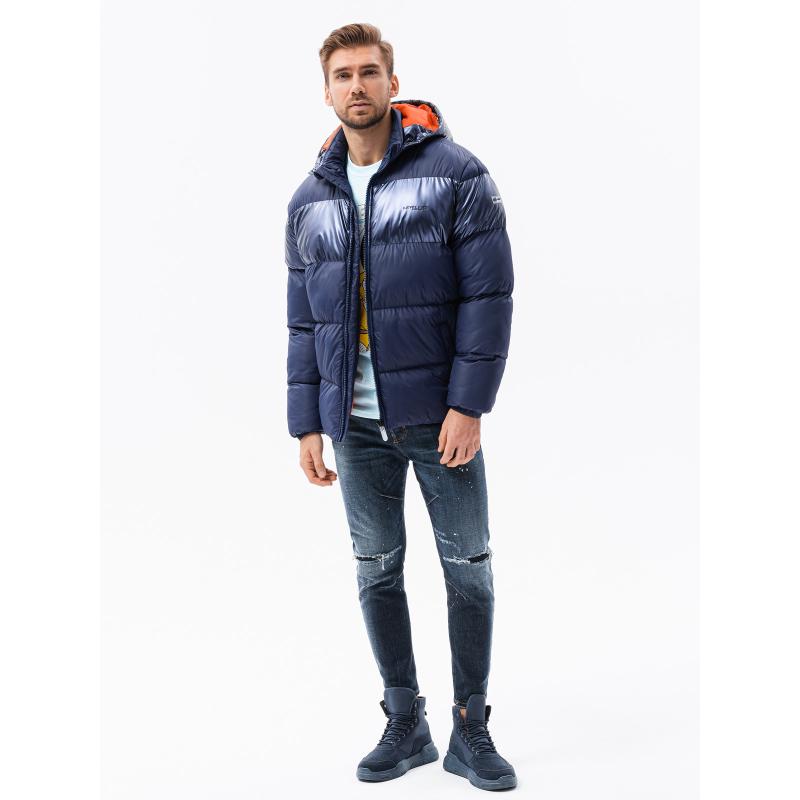 Pánská bunda zimní NORM tmavě modrá