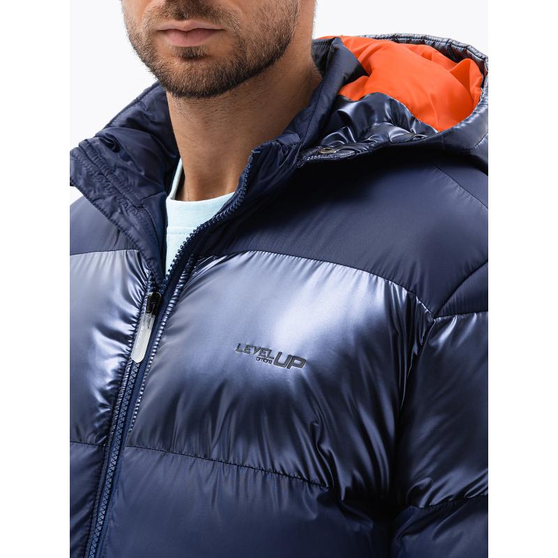 Pánská bunda zimní NORM tmavě modrá