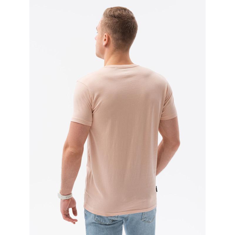 Pánské tričko s potiskem SKYLAR růžové