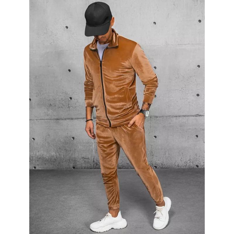 Pánská mikina BEAL hnědá