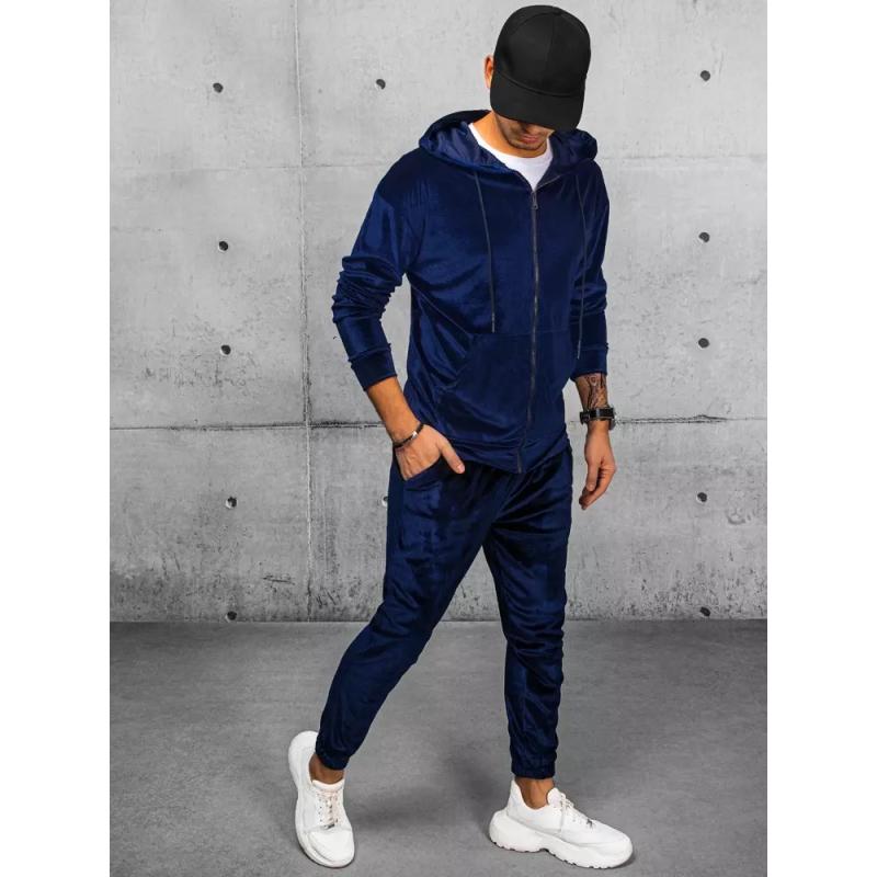 Pánská mikina BEAL tmavě modrá