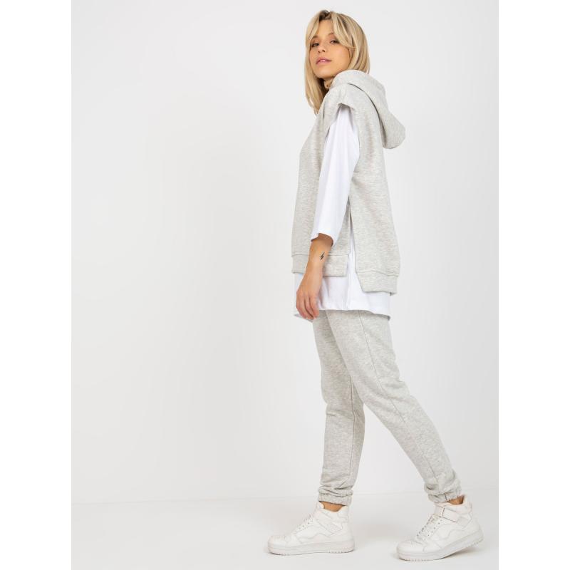 Női szett blúzzal GARION világosszürke