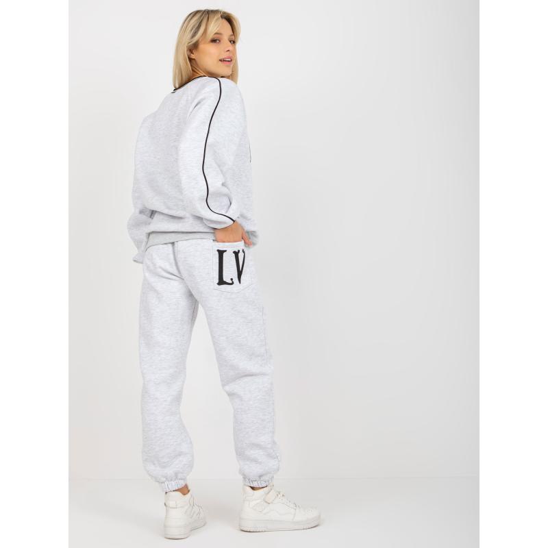 Női oversize szett SIRA világosszürke