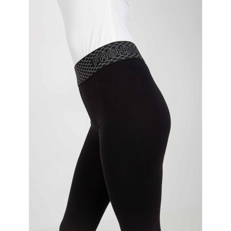 Dámské legíny z bavlny KAY černé  