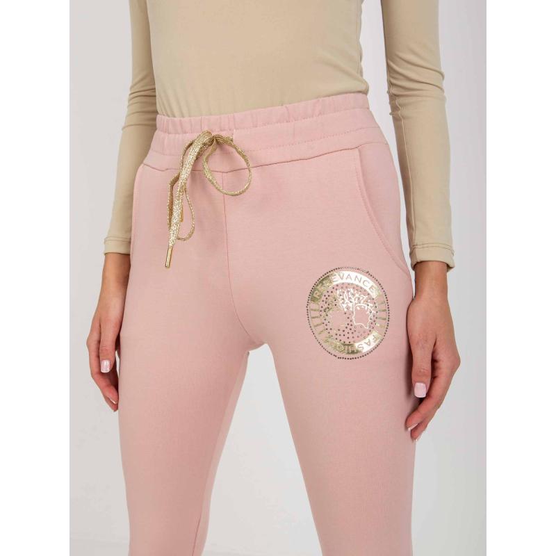 Dámské tepláky s potiskem MYRTLE růžové 