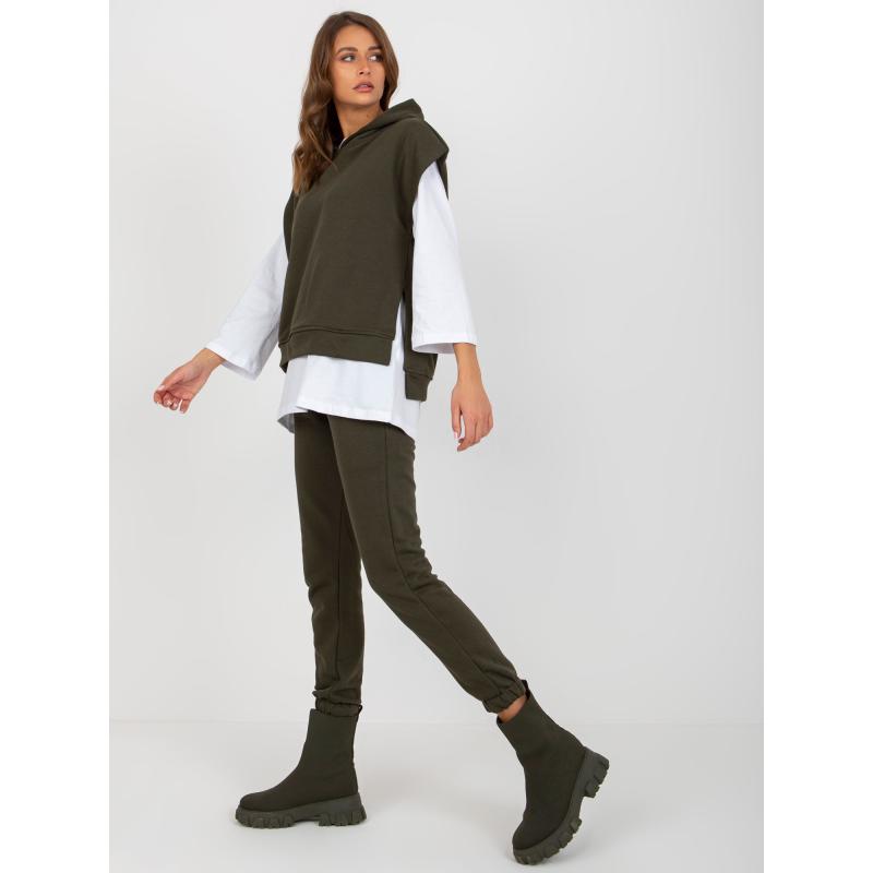 Dámská souprava s kalhotami TERRI khaki 