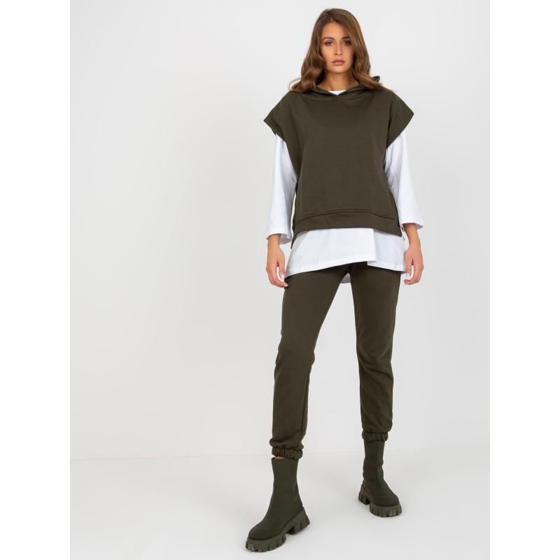 Dámská souprava s kalhotami TERRI khaki 