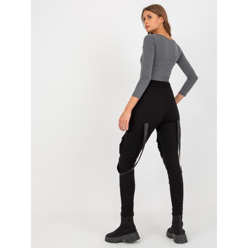 Dámske tepláky CARGO čierne