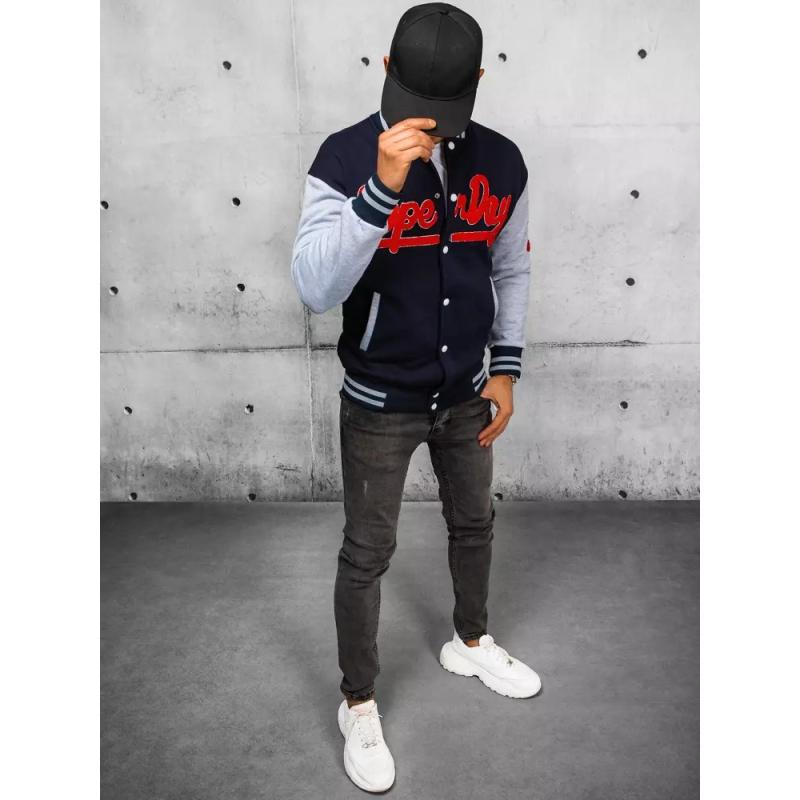 Pánská mikina HENRY tmavě modrá