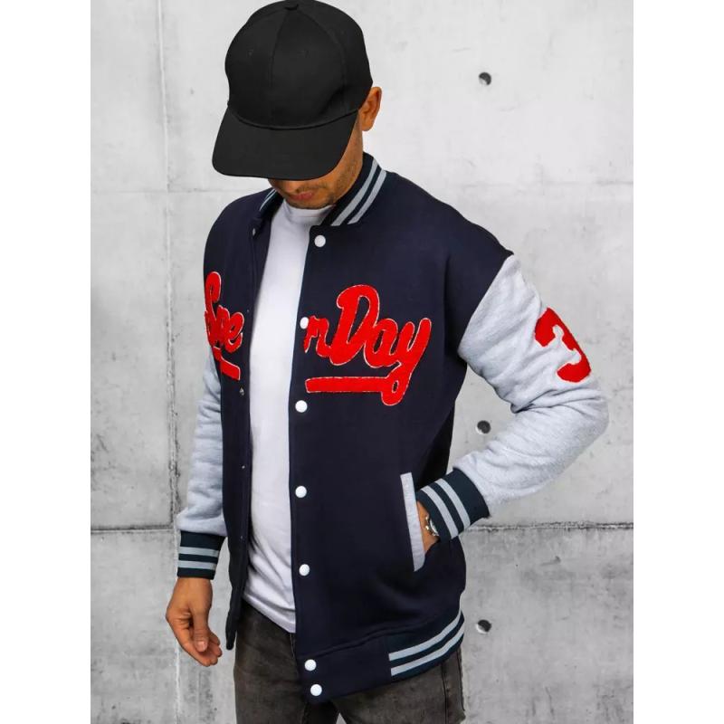 Pánská mikina HENRY tmavě modrá