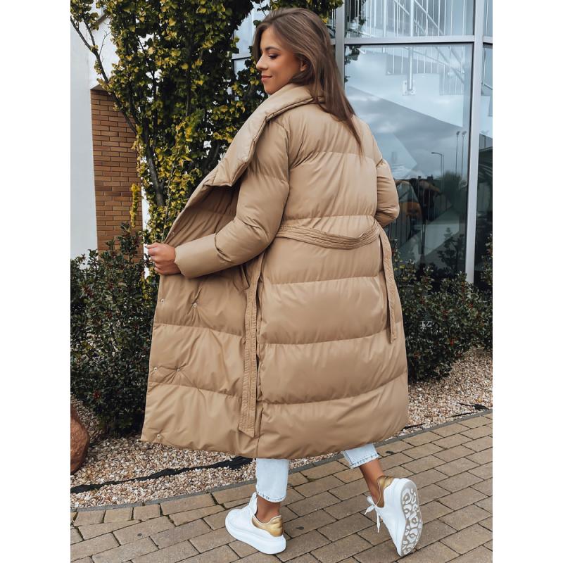 Női kabát FAVI khaki színben