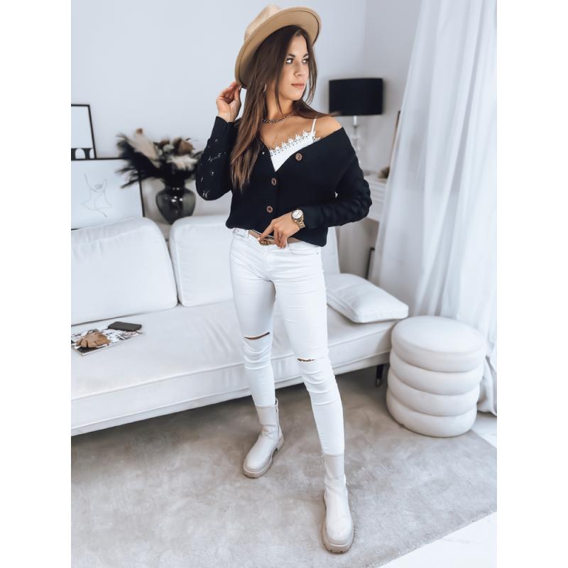 Női pulóver SINSA fekete