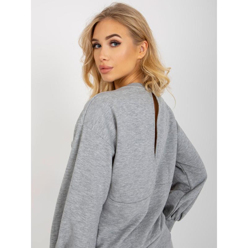 Női szett blúzzal és nadrággal HALLIE szürke