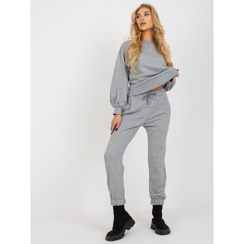Női szett blúzzal és nadrággal HALLIE szürke