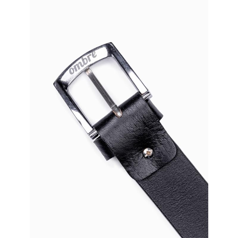 Sada pánských kožených doplňků - V1 černá A654