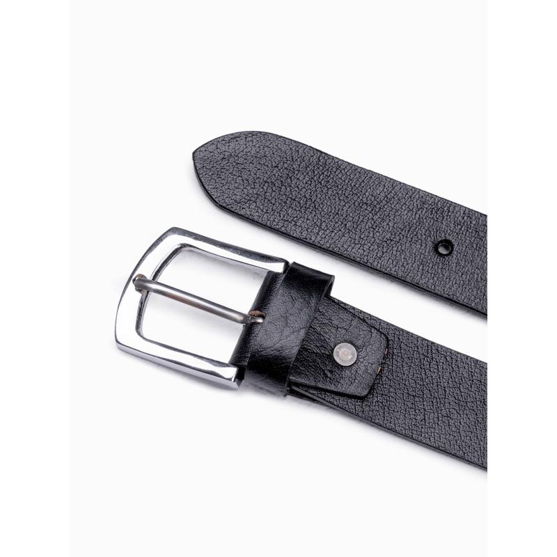 Sada pánských kožených doplňků - V1 černá A654